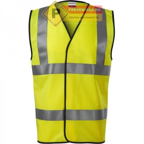 Veste reflectorizante pentru constructii neon