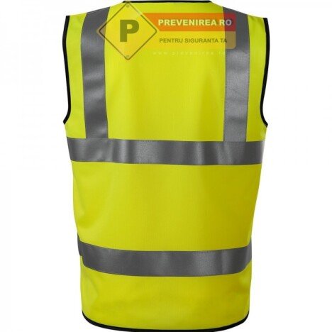 Veste reflectorizante pentru constructii neon