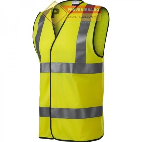 Veste reflectorizante pentru constructii neon